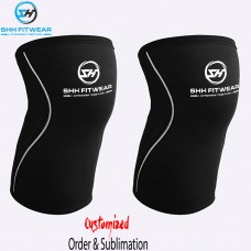 Knee brace shh Knee Sleeves 5mm Black/White KS-018